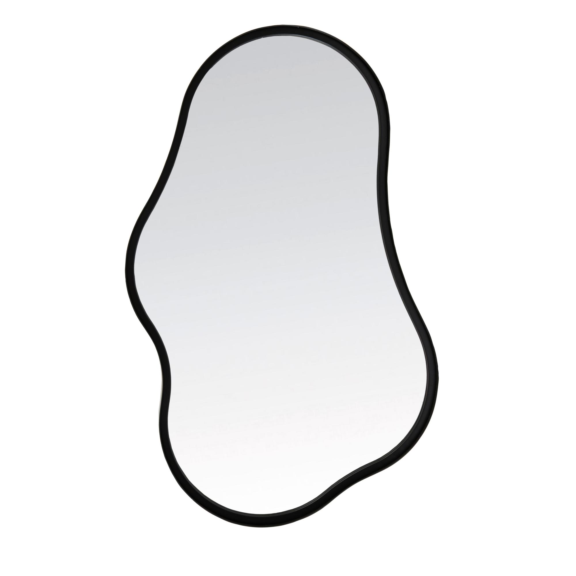 Spiegel Levu - Mat zwart - 39x4x59.5cm