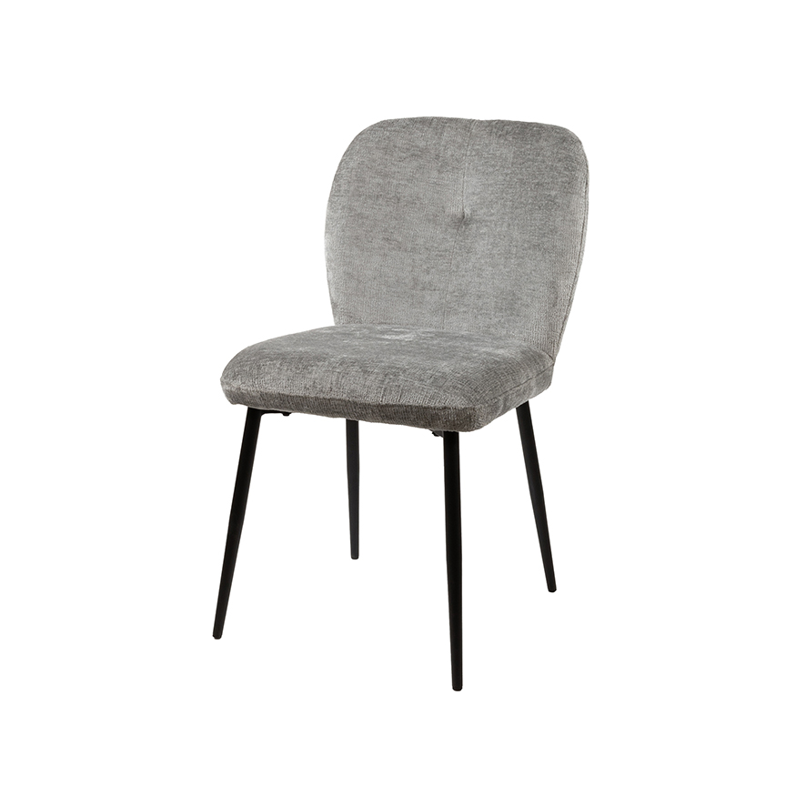 Bobby eetkamerstoel - zonder arm - Perfect Harmony - Light grey 85