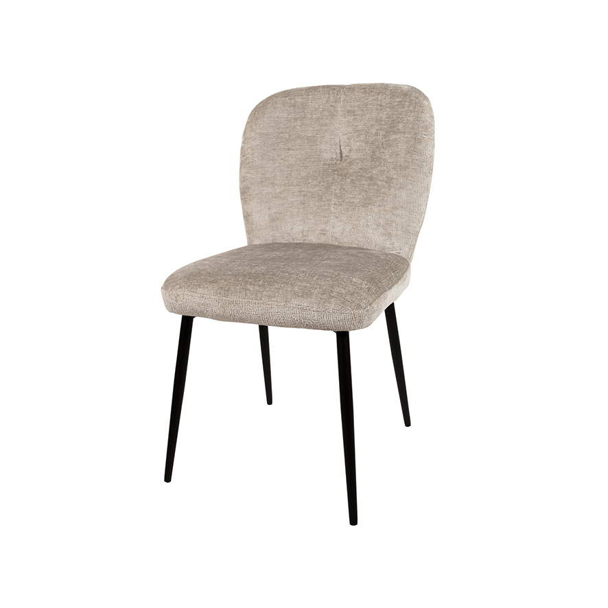 Bobby eetkamerstoel - zonder arm - Perfect Harmony - Liver 04